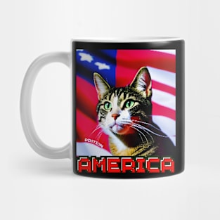 Cat america Mug